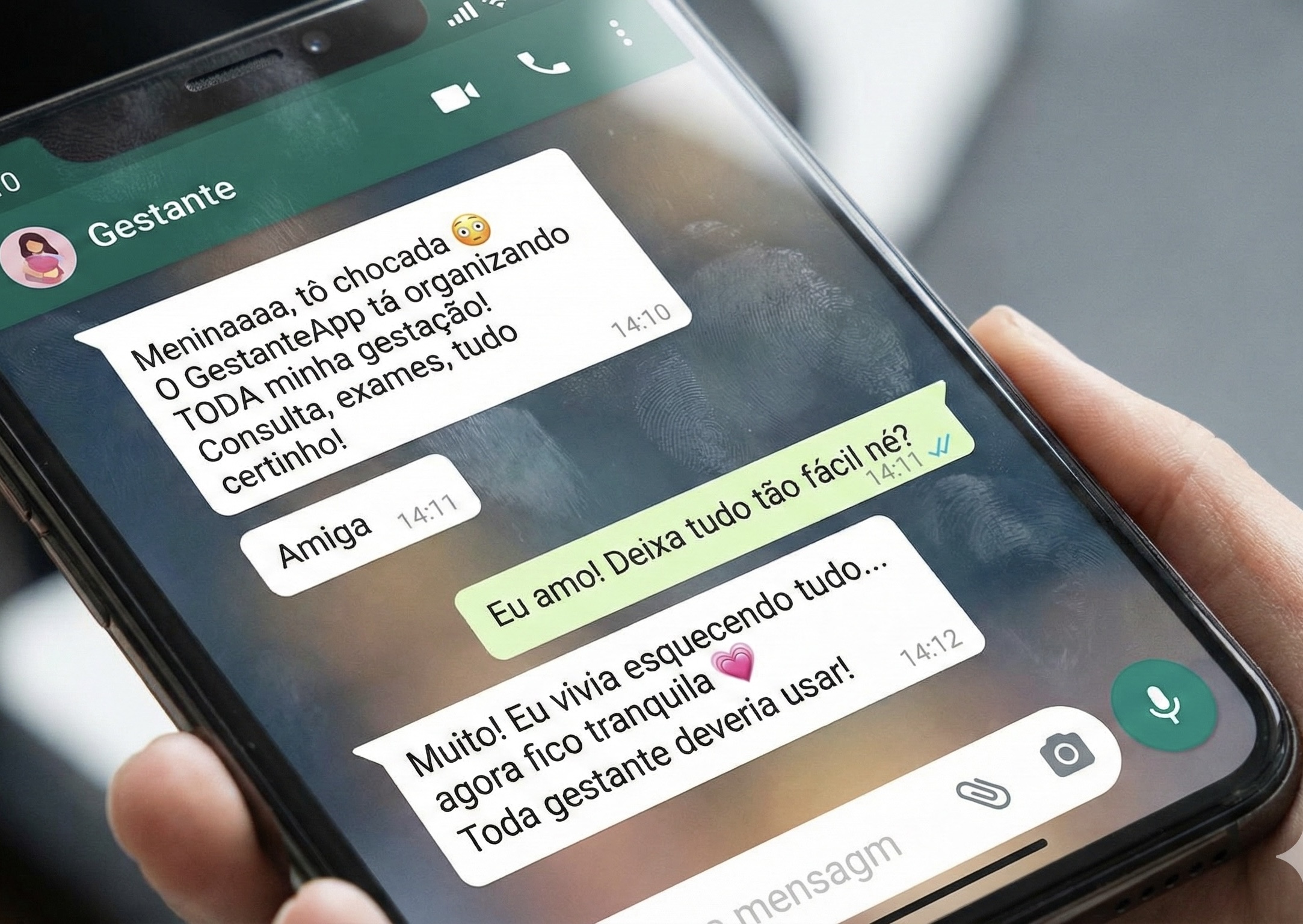 Depoimento real de mamãe sobre o GestanteApp